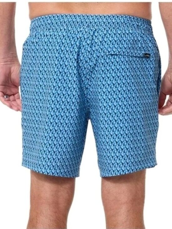 Bonobos Men's XL Blue Swim Shorts 7" Inseam UPF 50+ 4-Way Stretch Mesh K1368 - Picture 2 of 10